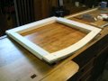 Back of Seat Frame Joined to Sides
